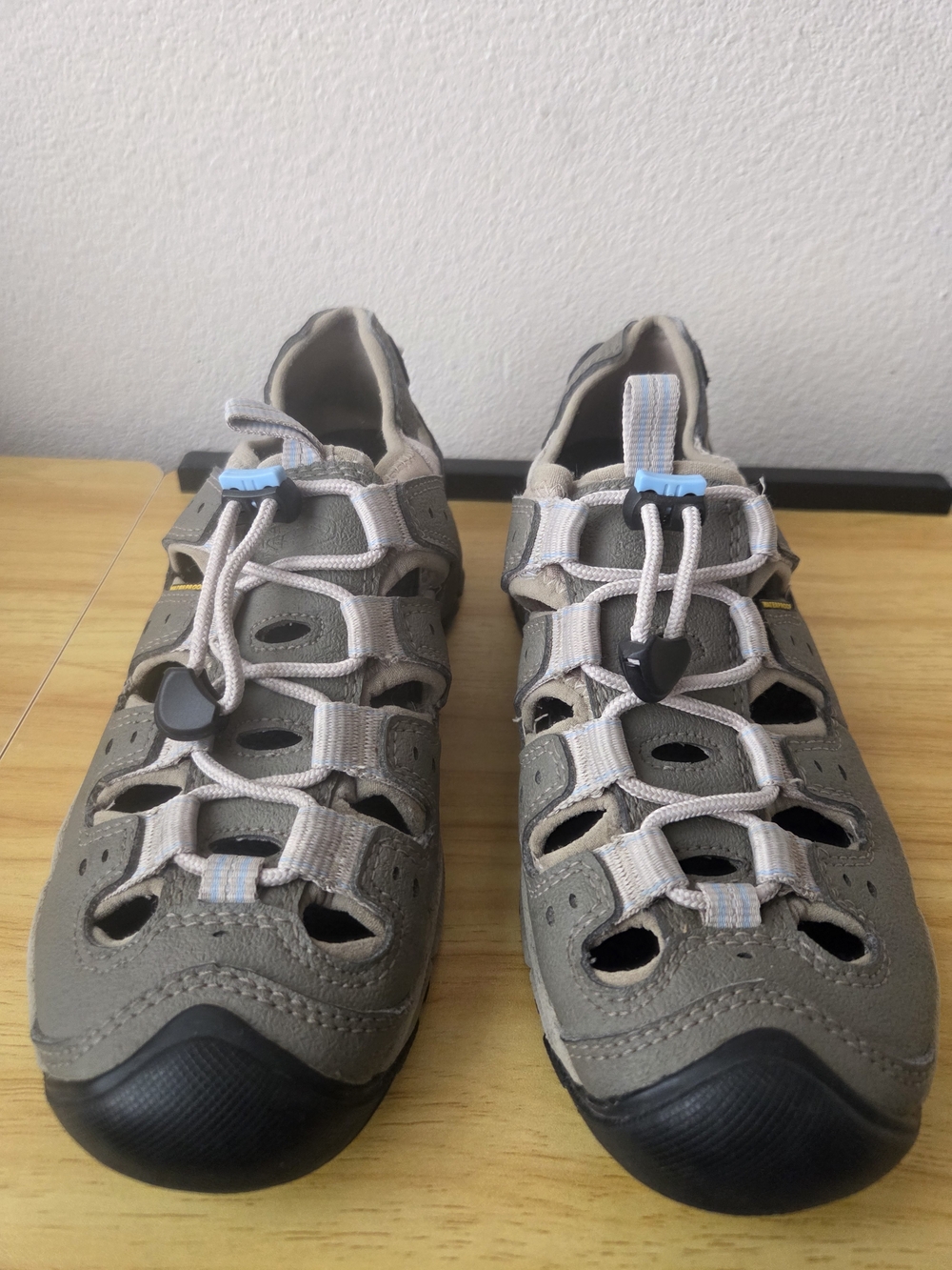 Keen Gray and Black Closed-Toe Outdoor Sandals